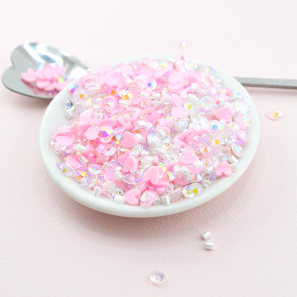 Sequin Shaker Pink Sugar Shine Embellishment Mix