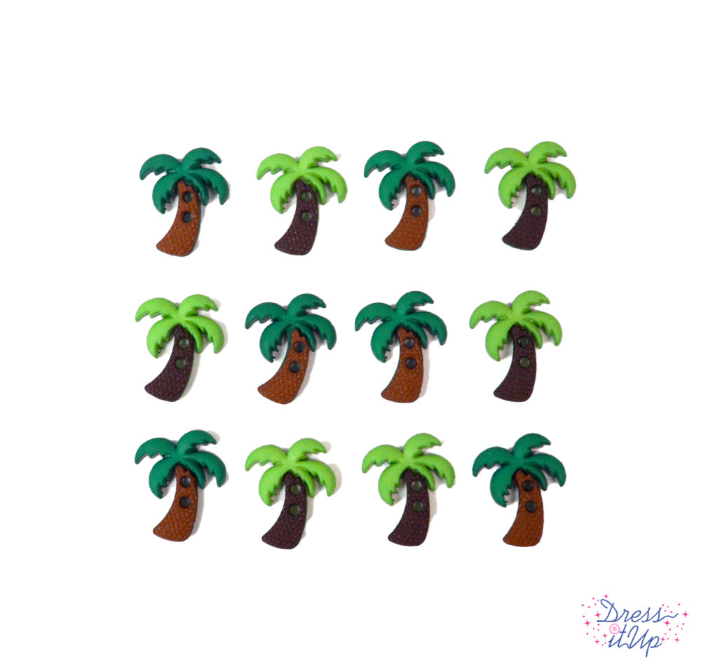Palm trees add to tropical and vacation themed crafts
