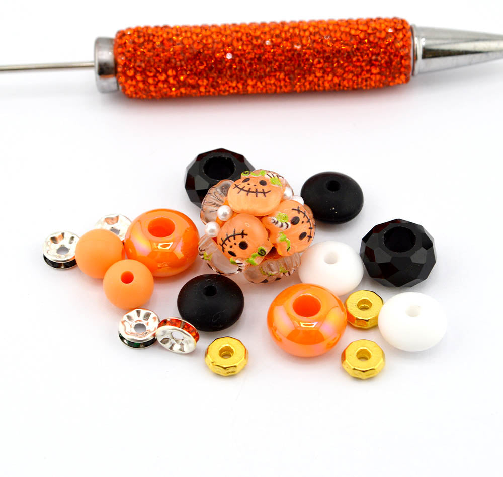 Soft Spooky Autumn Bead Mix For Beadable Pens