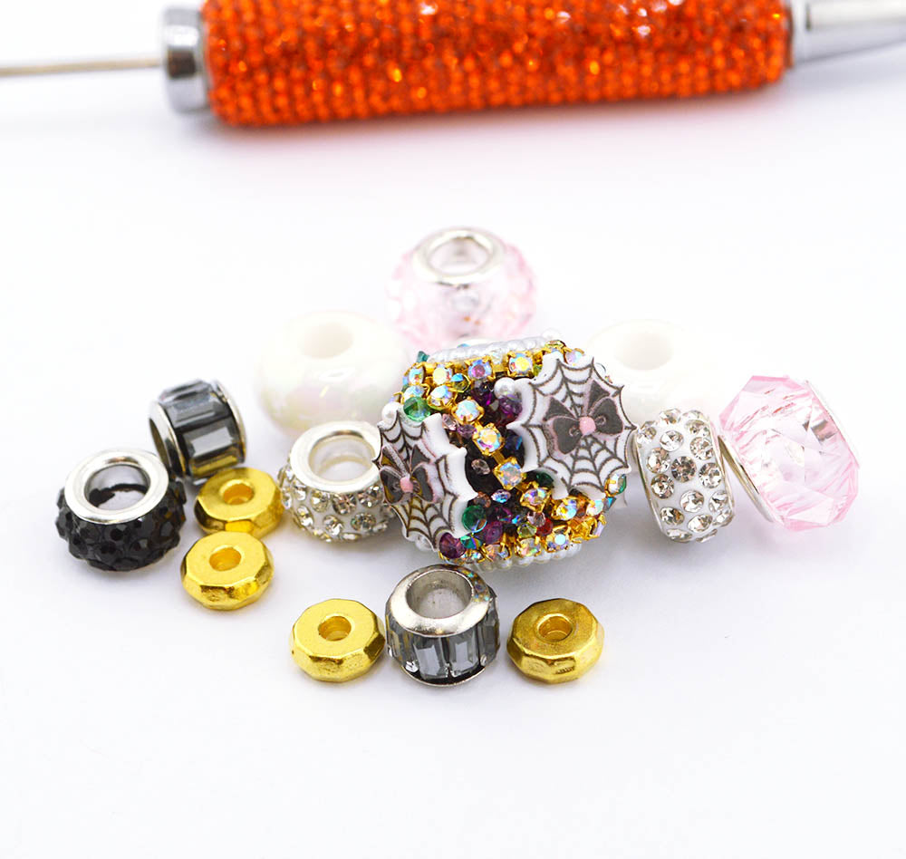 Pretty in Pink Spider Bead Mix For Beadable Pens