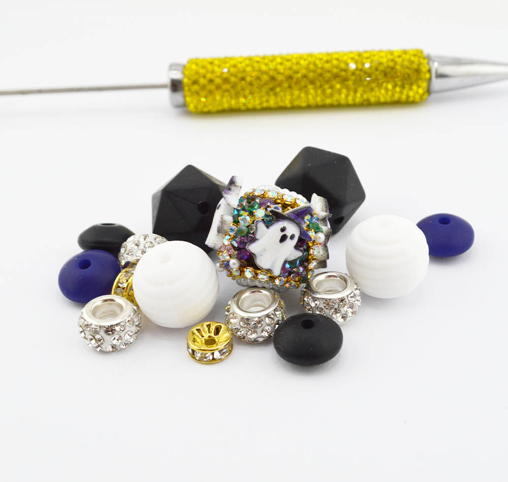 Witchy Ghost Sparkle Bead Mix For Beadable Pens