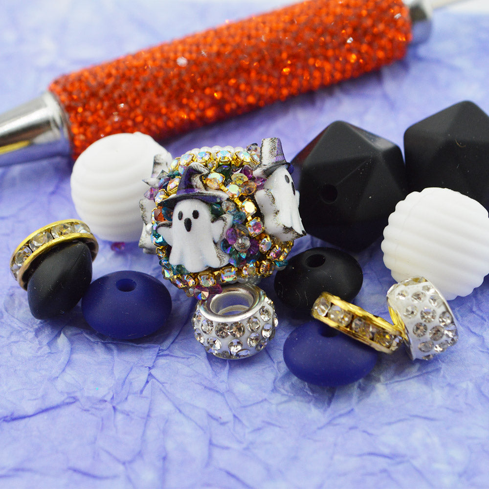 Witchy Ghost Sparkle Bead Mix For Beadable Pens
