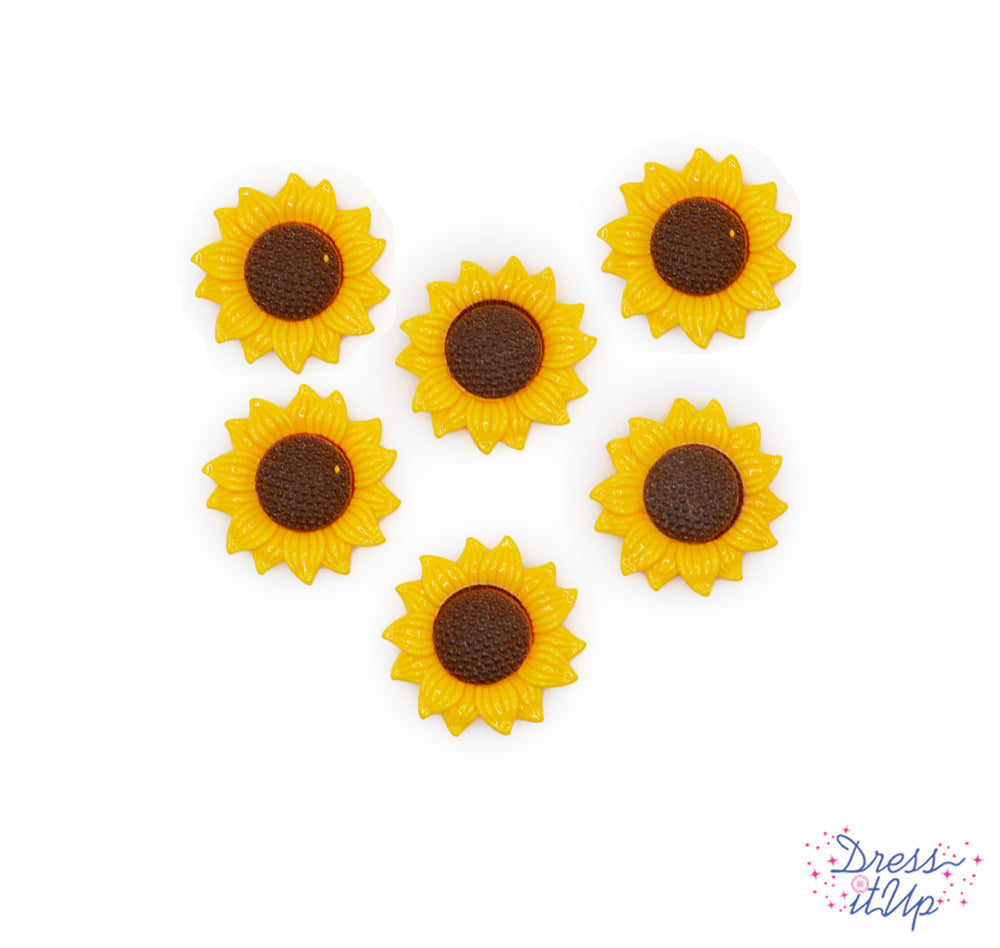 Shine & Bloom Large Sunflower Craft Embellishments