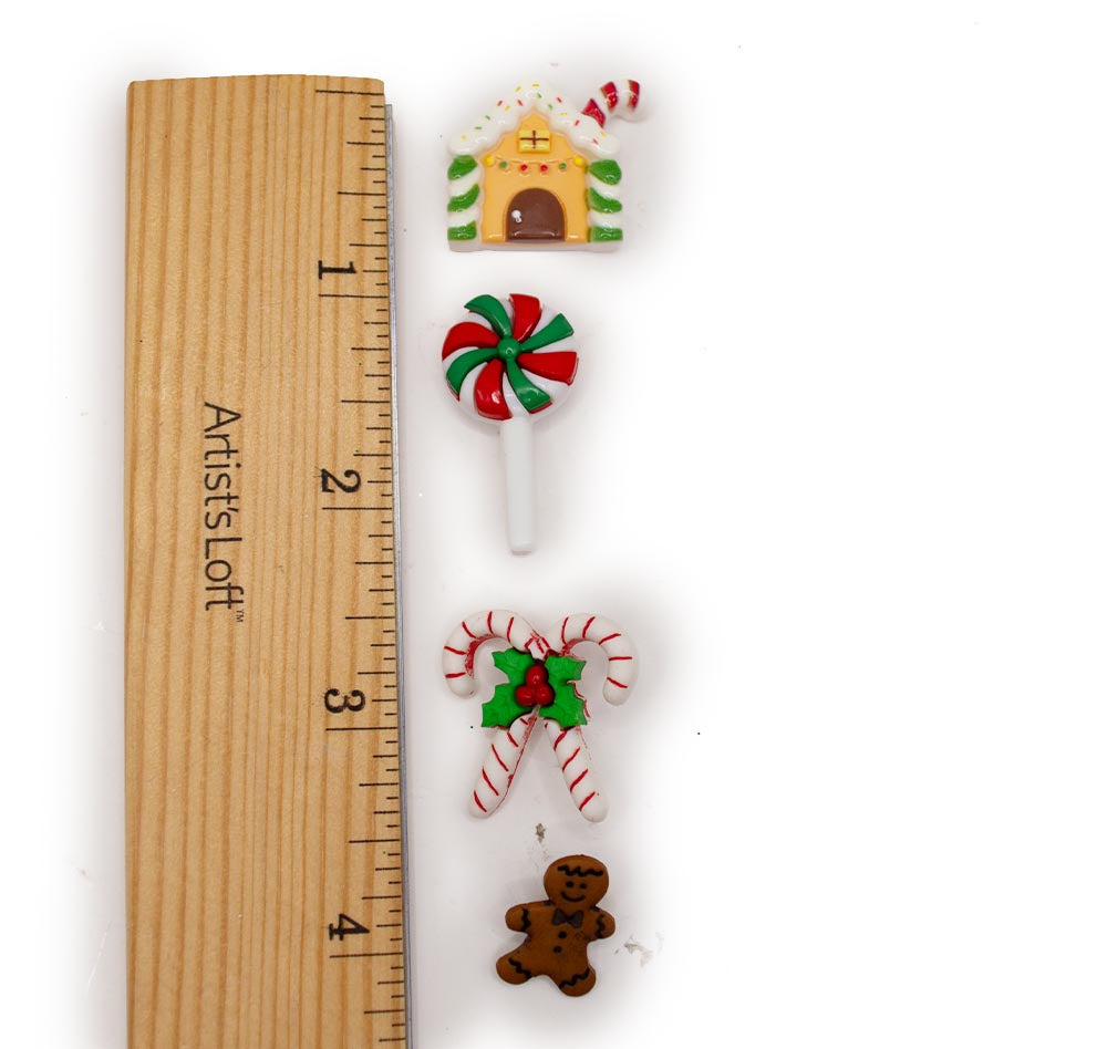 Sweeten The Season Winter Holiday Baking Treat Themed Embellishments