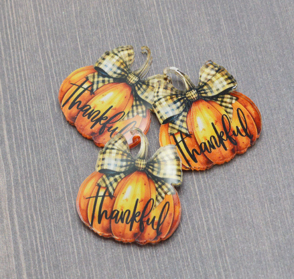 Thankful Pumpkins Halloween Fall Craft Embellishments