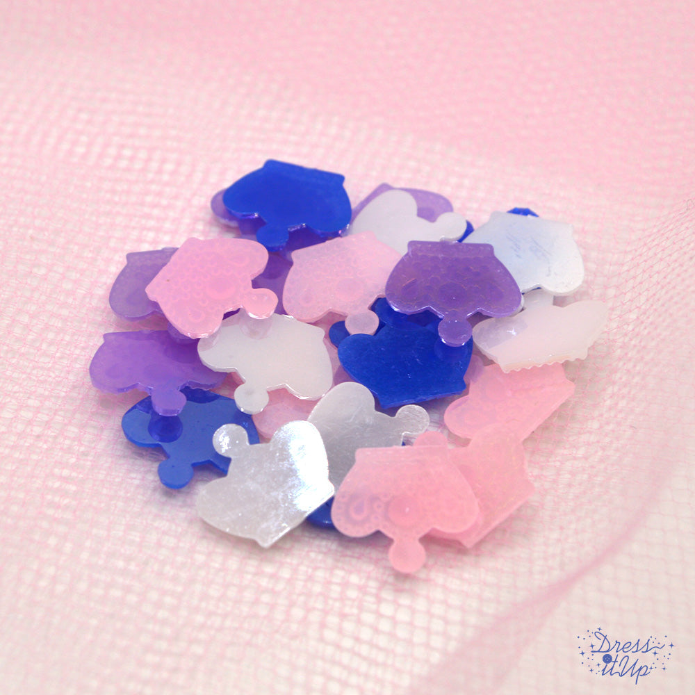 girly princess crowns flat back embellishments for crafting