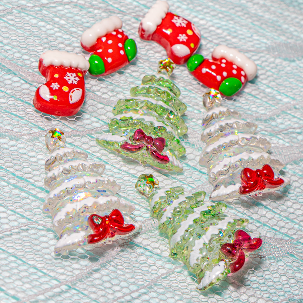 Stockings By The Fire Flat Back Embellishments