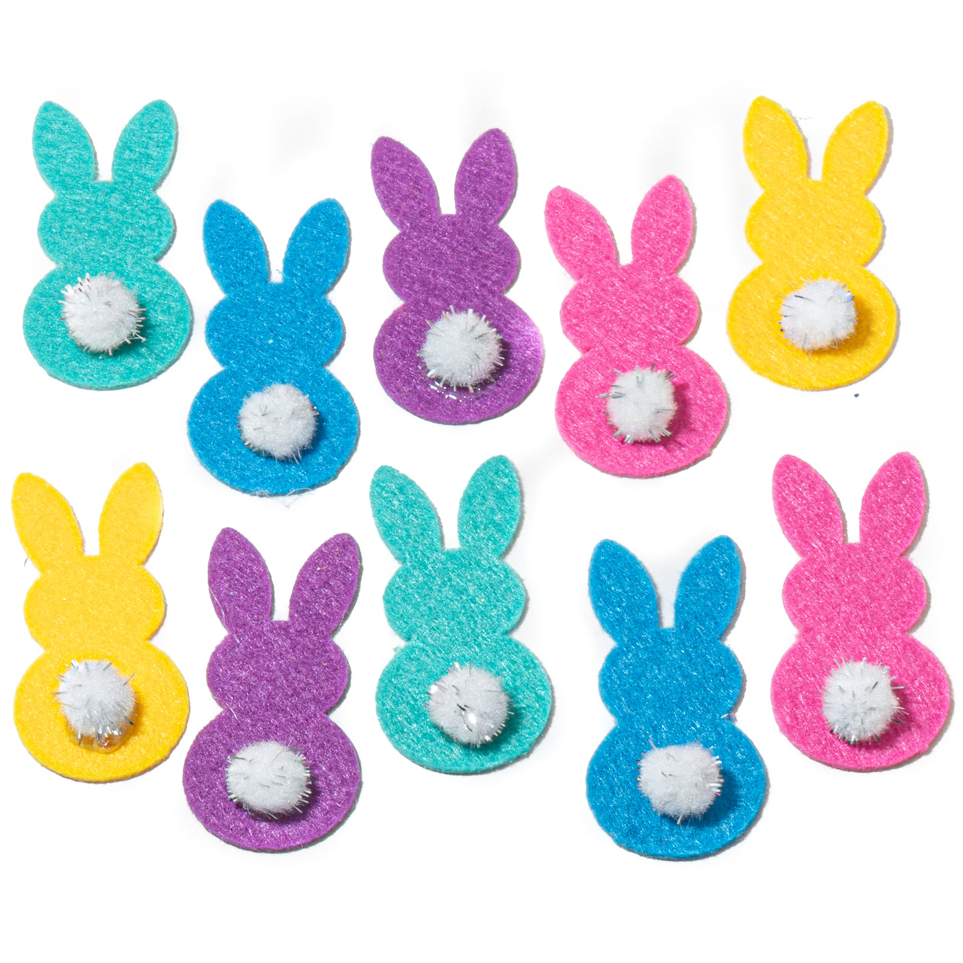 Marshmallow Puff Bunnies Felt Craft Pack
