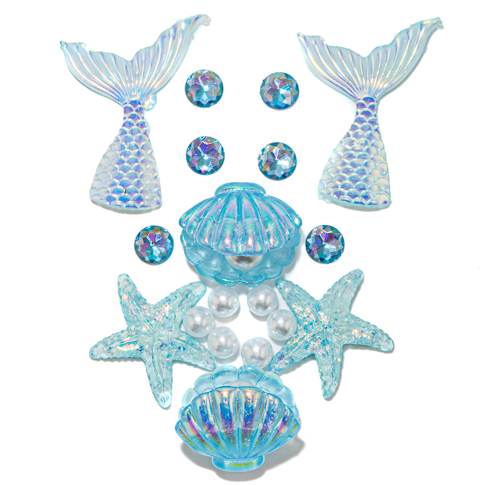 Ocean Pearl Mermaid Craft Embellishments