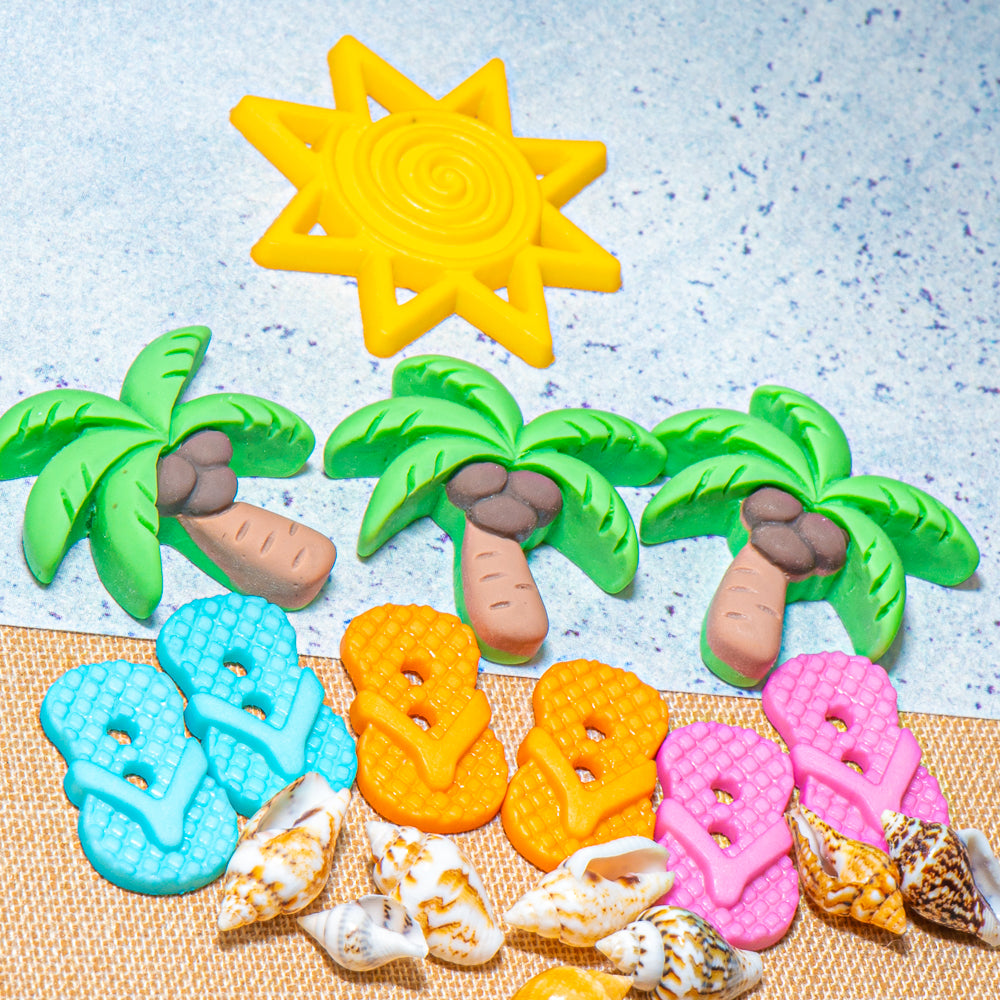 Seashell & Sunshine Craft Embellishment Pack