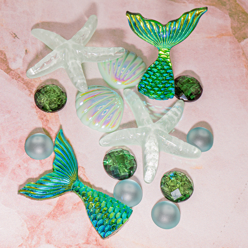 Mystic Lagoon Mermaid Craft Embellishments