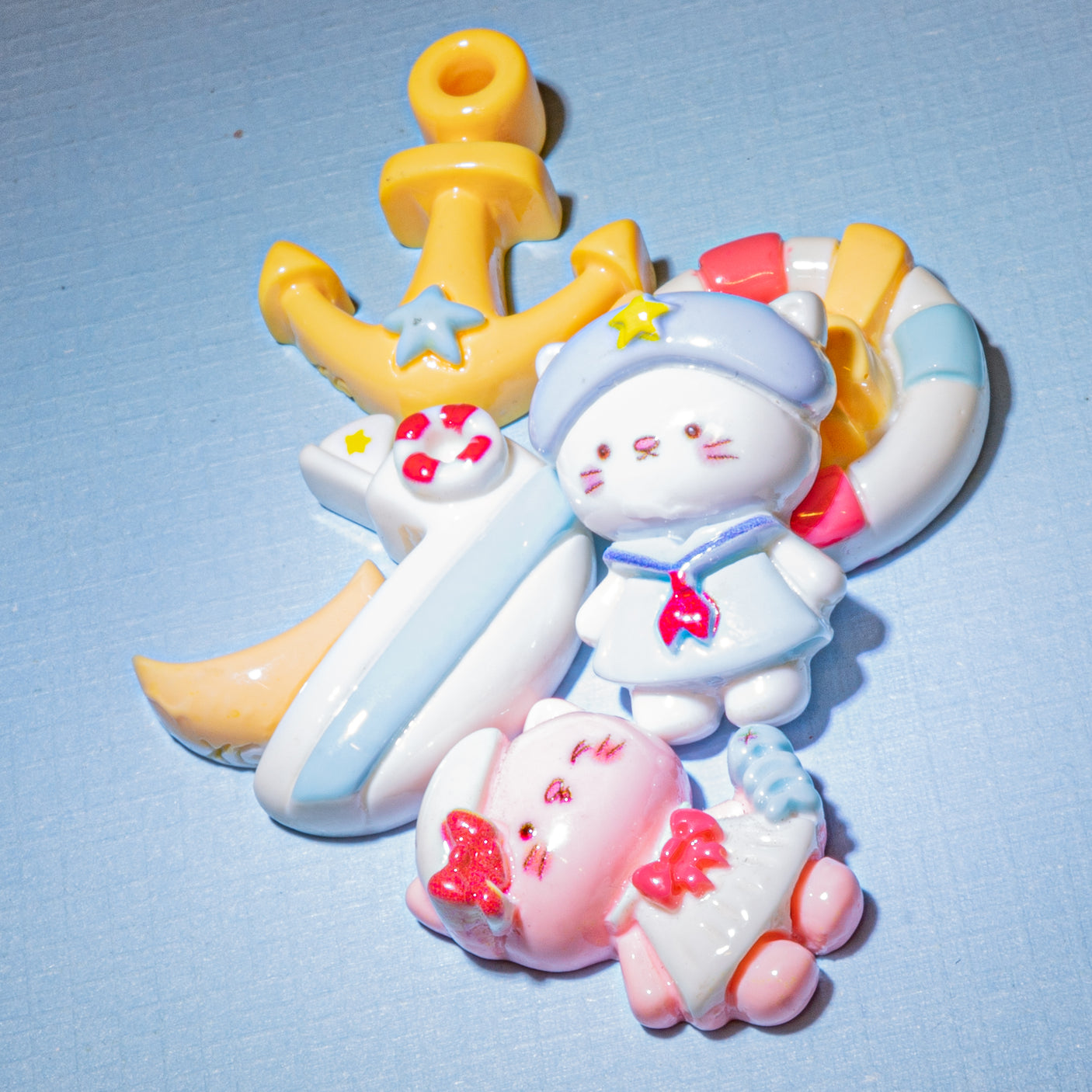 Baby Sailor Resin Embellishment Set