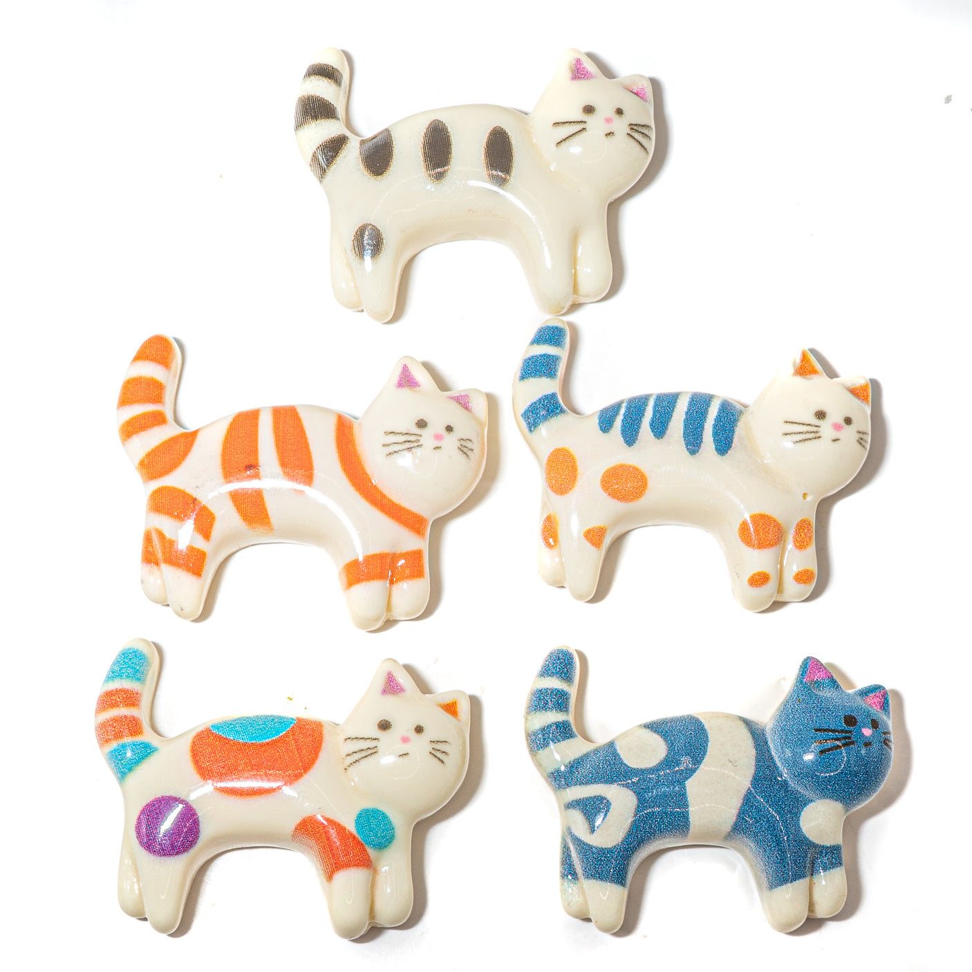 A Pile Of Cats Craft Resin Embellishments