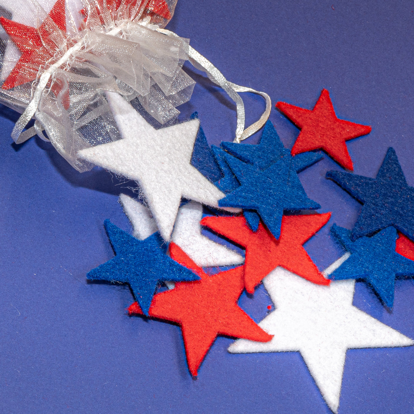 Red, White & Blue Felt Star Craft Set