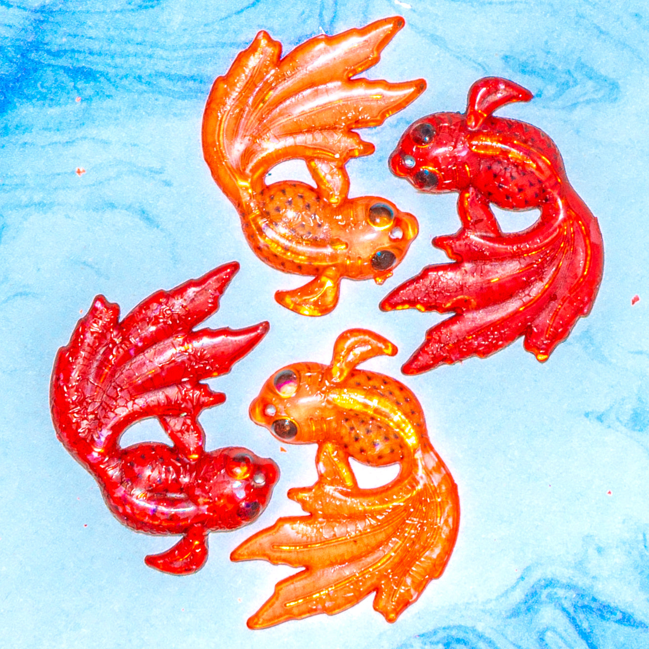 Fancy Goldfish Craft Embellishments