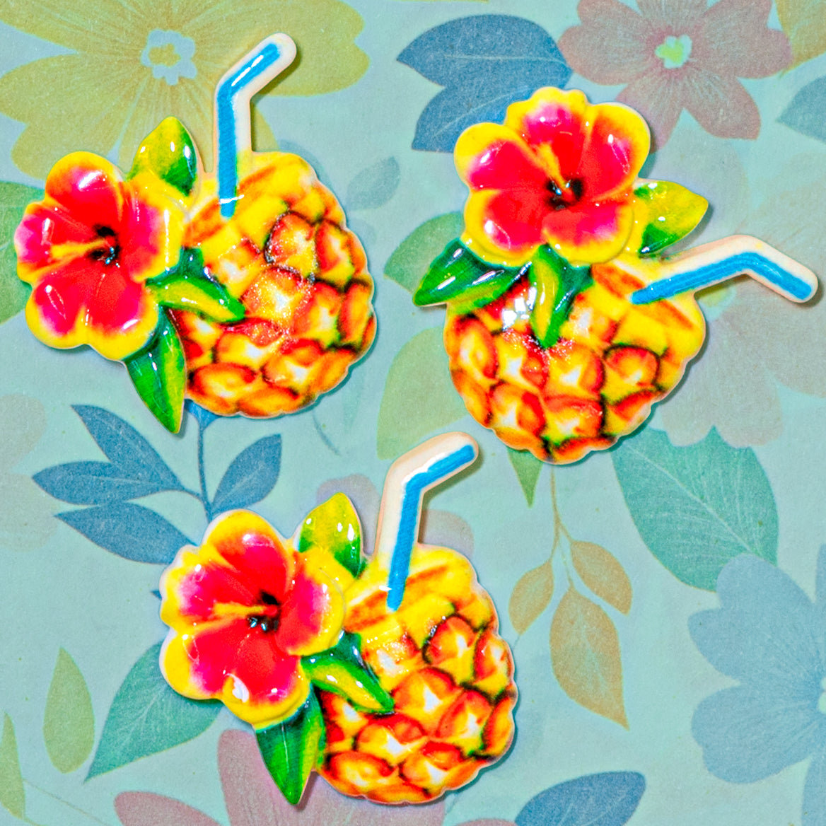 Pineapple Drink Craft Embellishments