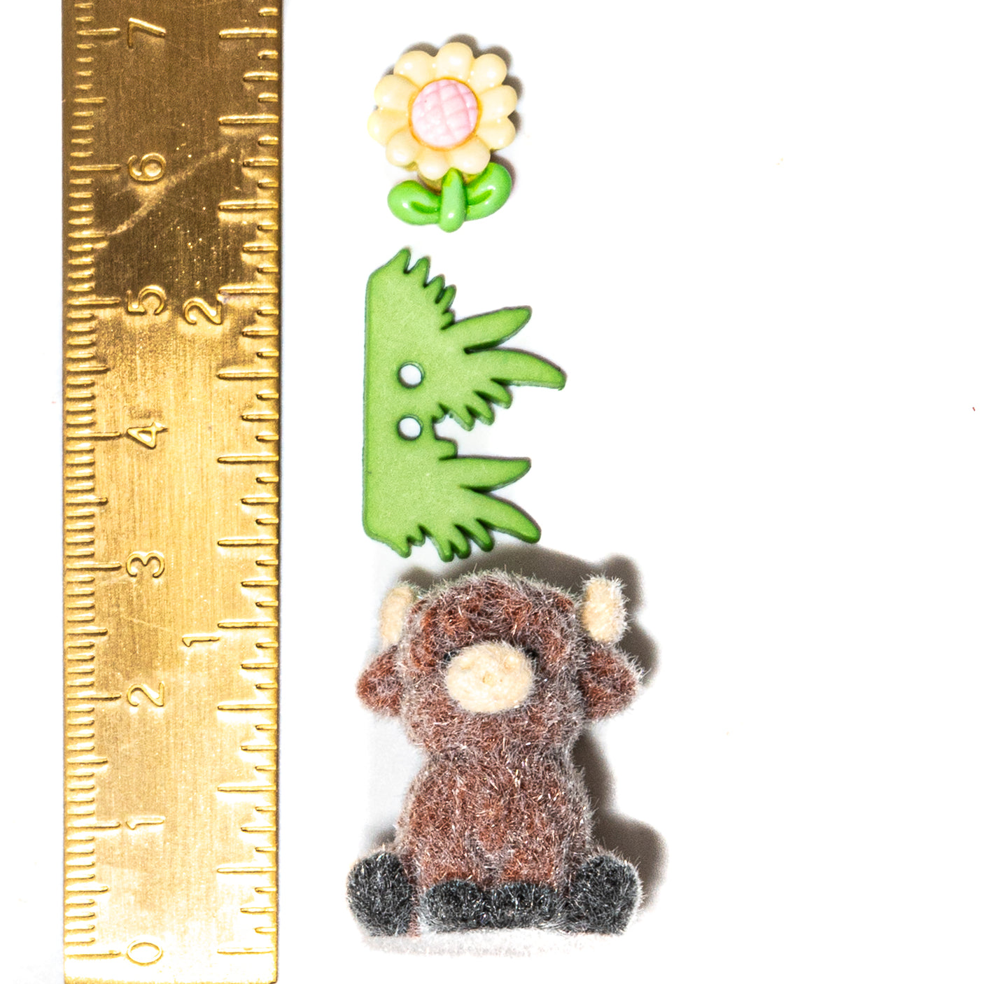 Highland Cow Meadow Craft Embellishments