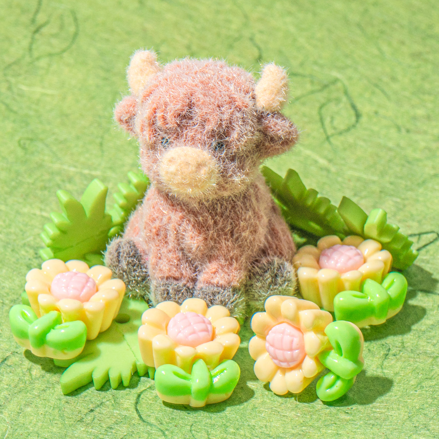 Highland Cow Meadow Craft Embellishments