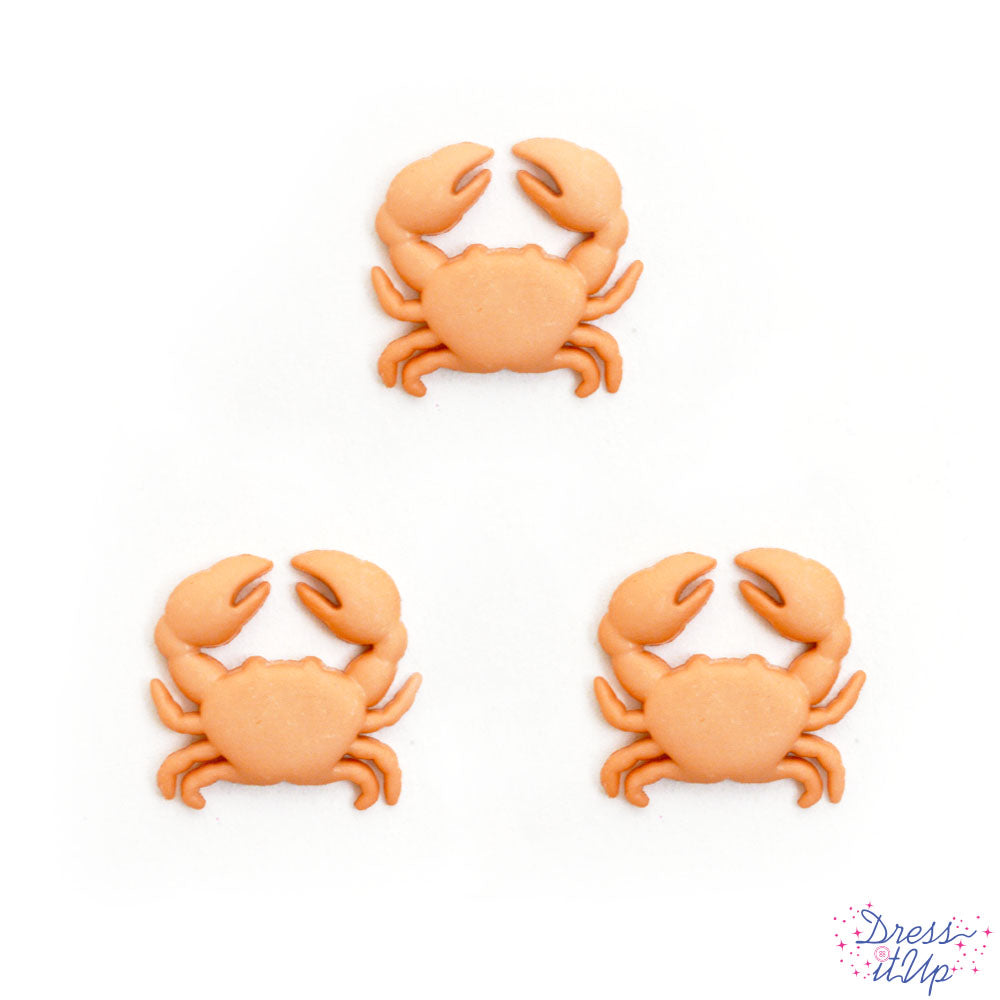 Six crabs add to beach and ocean themed crafts