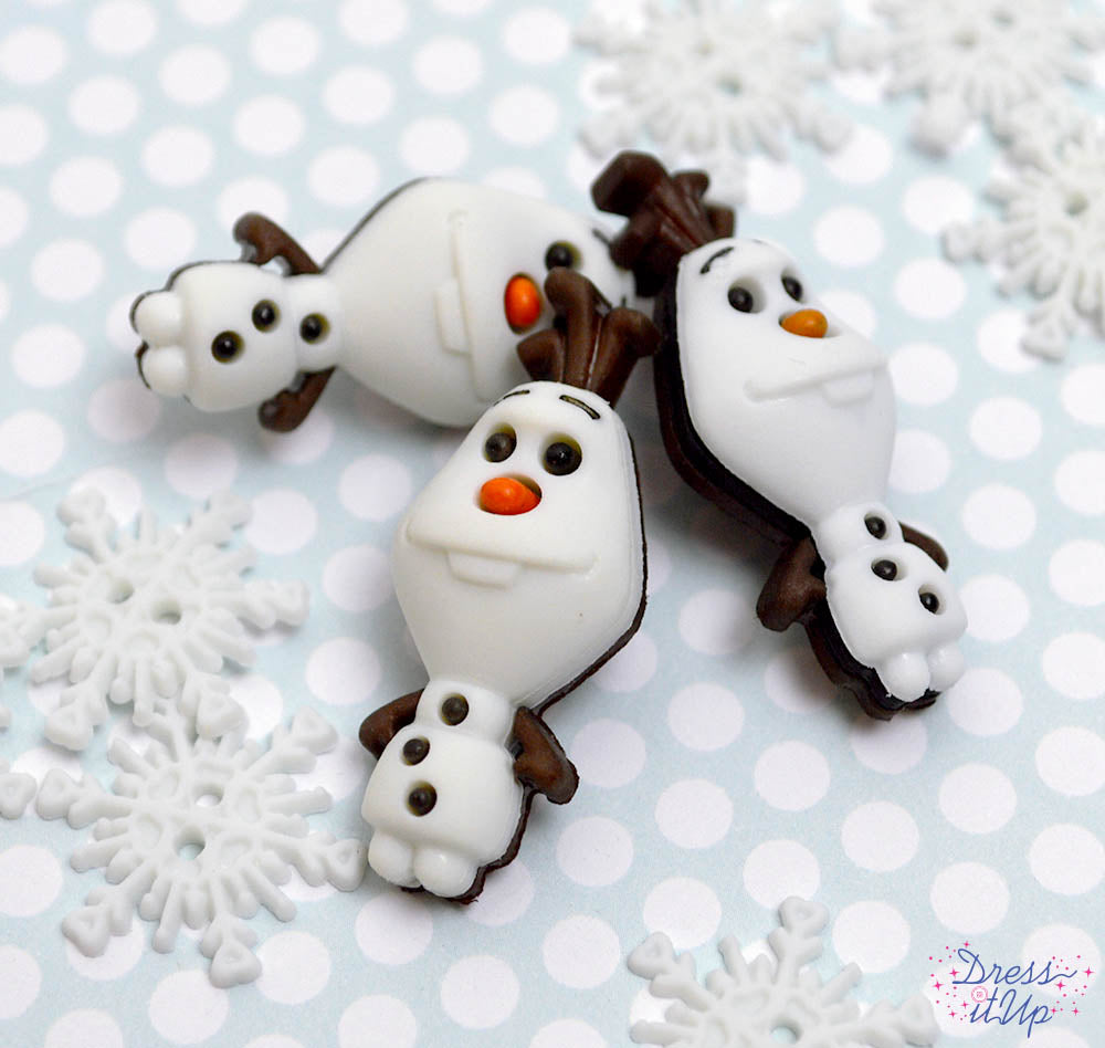 Olaf from the Disney movie Frozen adds to winter crafts and children's projects