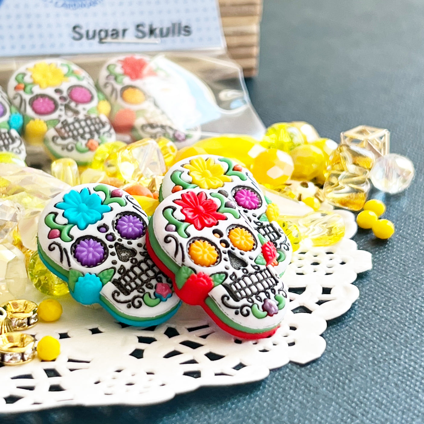 Sugar Skulls are perfect for your Day of the Dead holiday projects