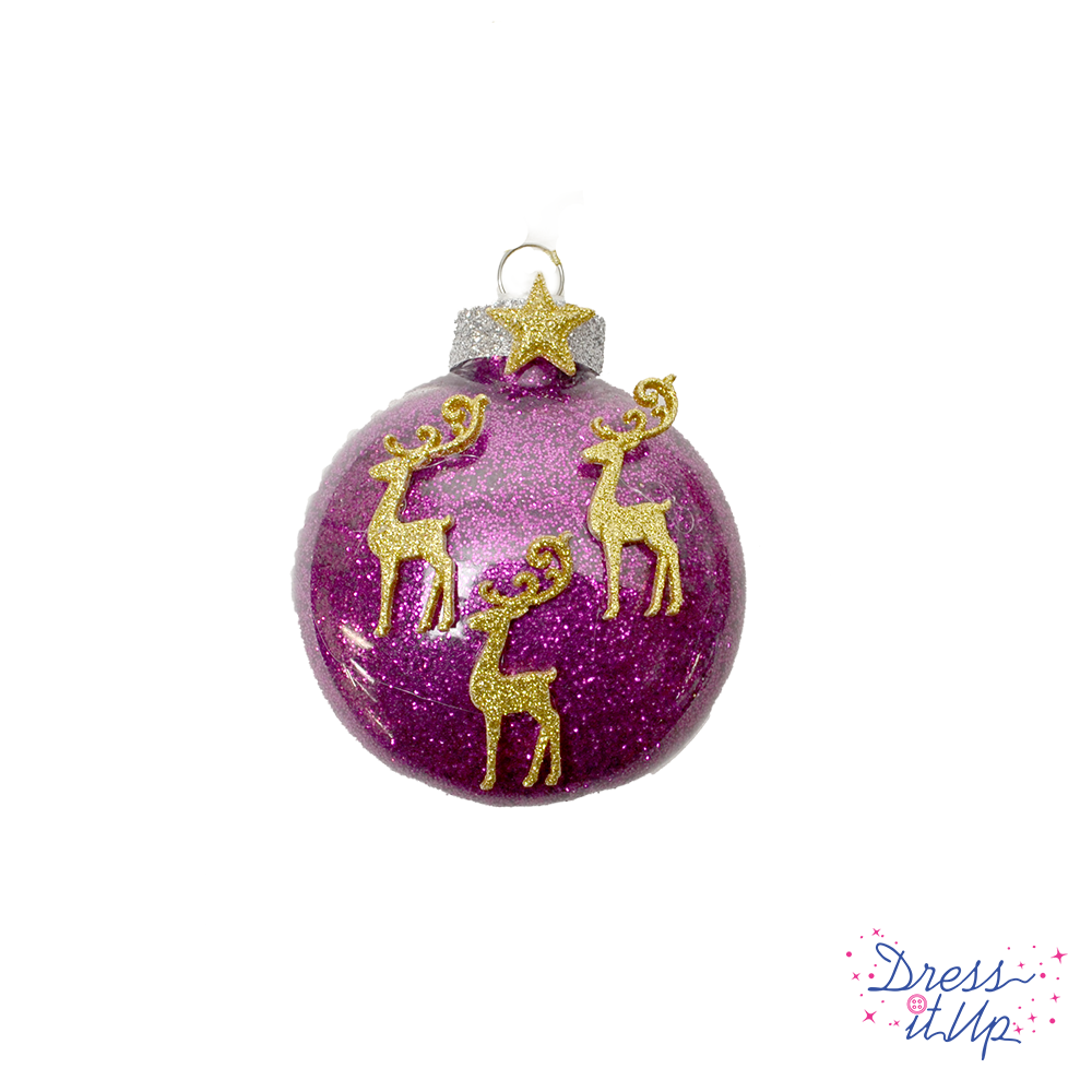 Elegant Reindeer Christmas Ornament