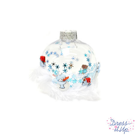 Playful Snowman Christmas Ornament