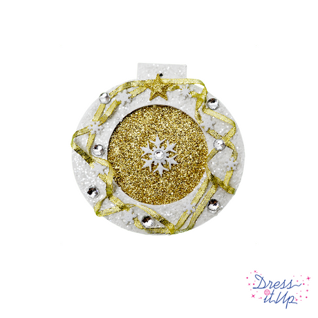 Silver and Gold Christmas Ornament