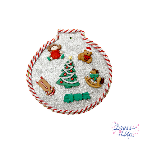 Santa's Workshop Christmas Ornament
