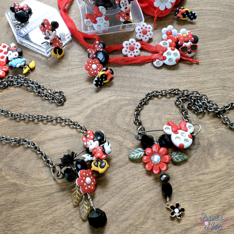 Simple Disney Necklace-Minnie Mouse