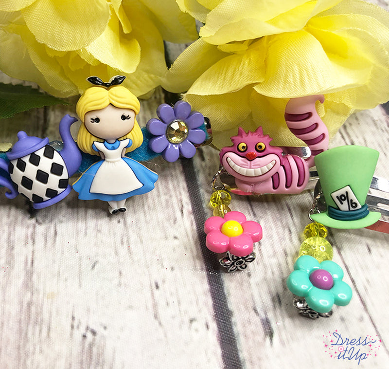 Alice in Wonderland Gifts Handmade Polymer Clay Alice in
