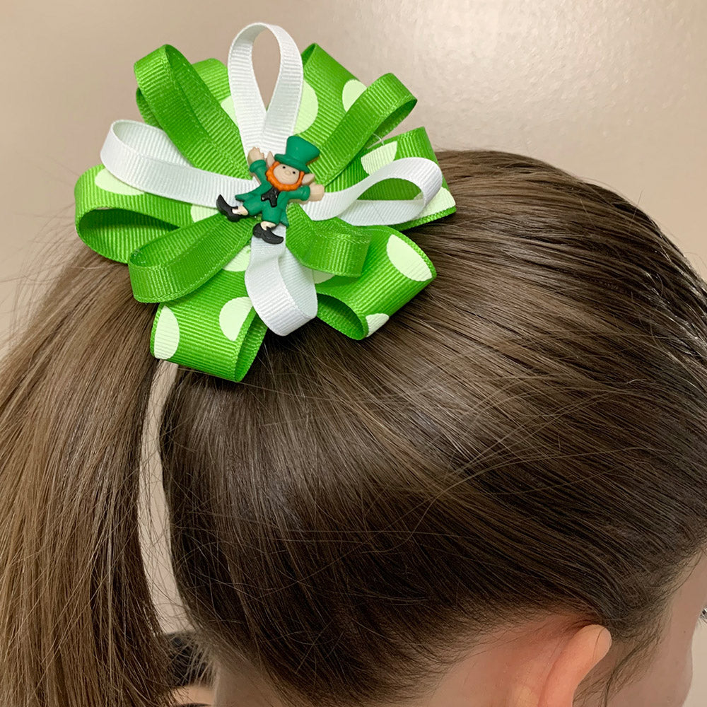 St. Patty's Day Hair Bows