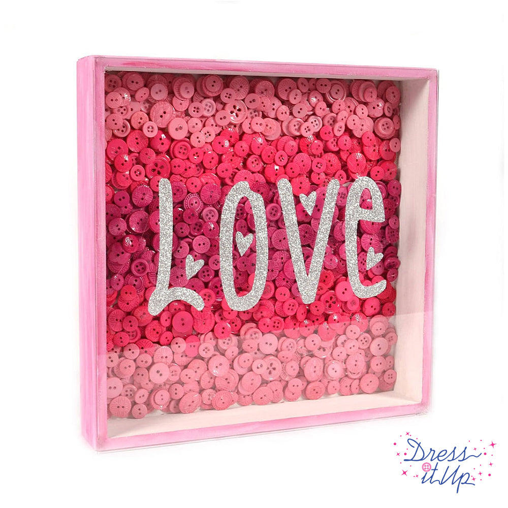 Pink Love Framed Art