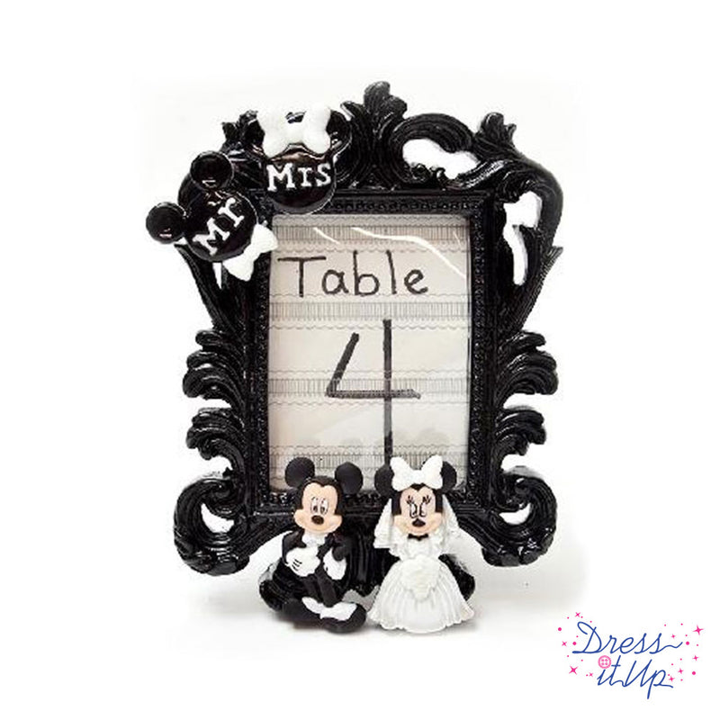 Mickey & Minnie Wedding Table Place Card