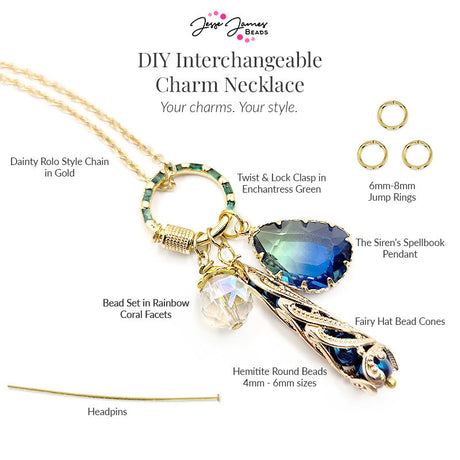 Interchangeable Charm Necklace Inspiration
