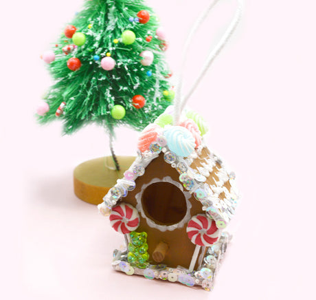 Sprinkle Shop Bird House Ornament