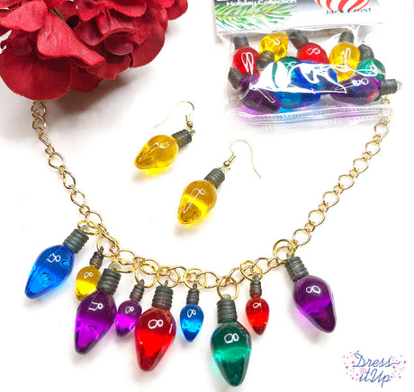 Holiday Lights Festive Jewelry Set
