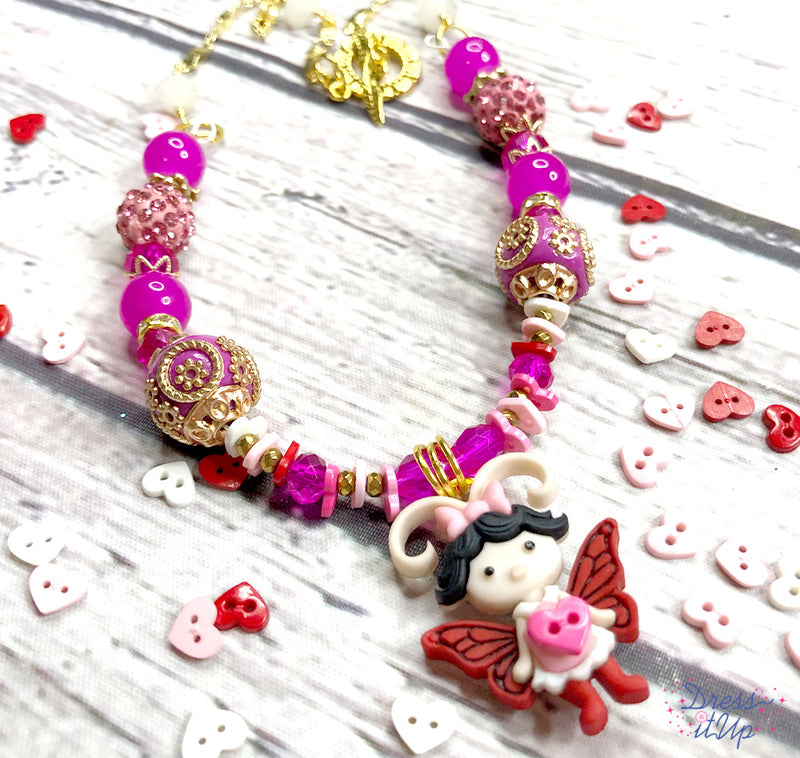 Love Bug Beaded Necklace