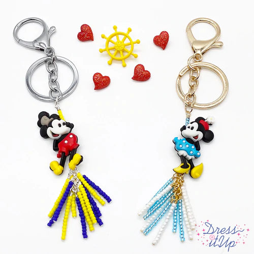 Mickey & Minnie Friendship Keychains