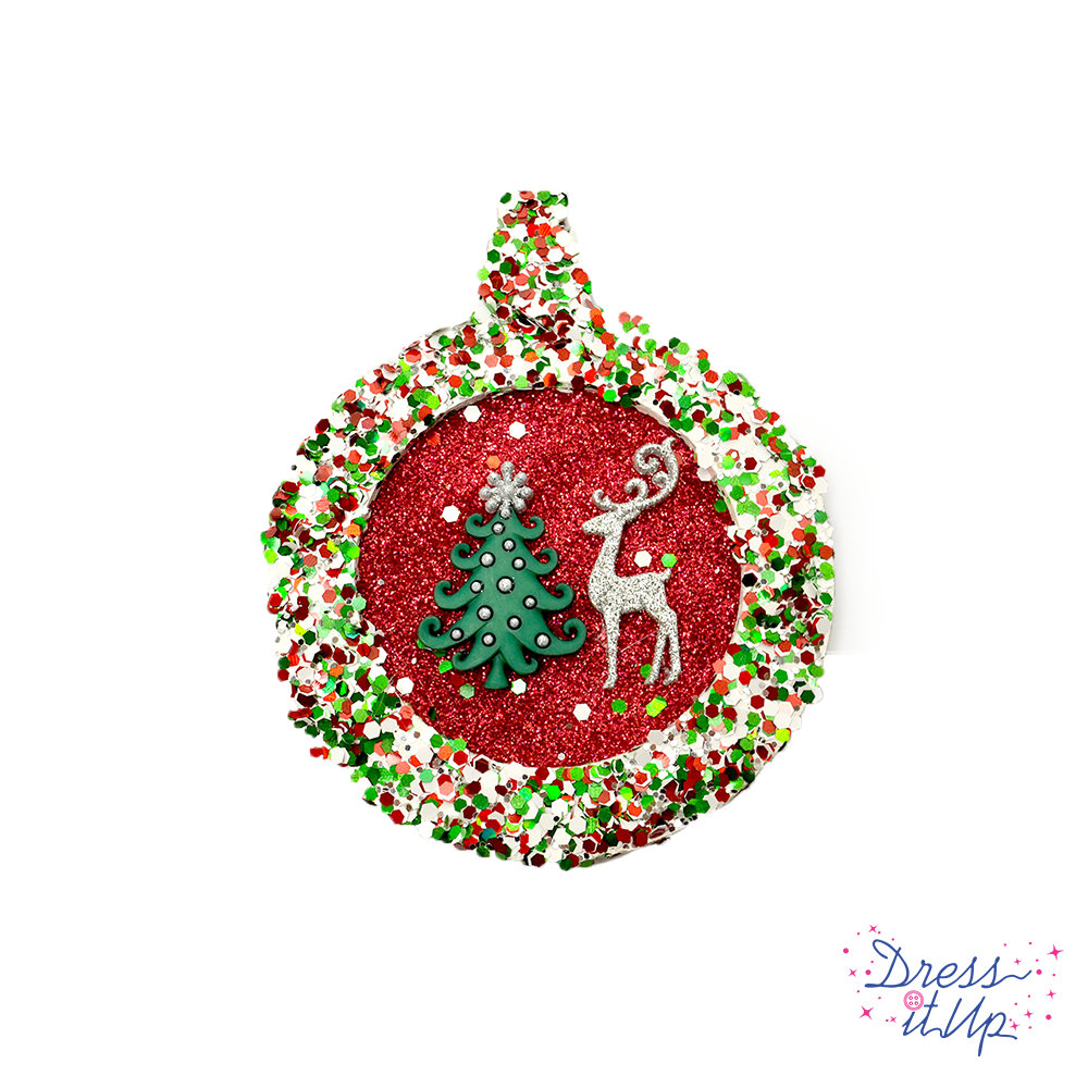 Elegant Reindeer Christmas Ornament