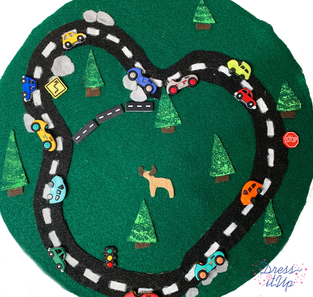 Stick and Play Interactive Racetrack Craft