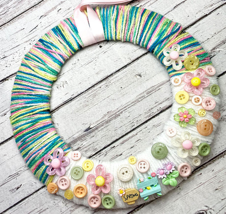 Hello Spring Door Wreath
