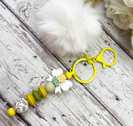 DIY Silicone Bead Keychain