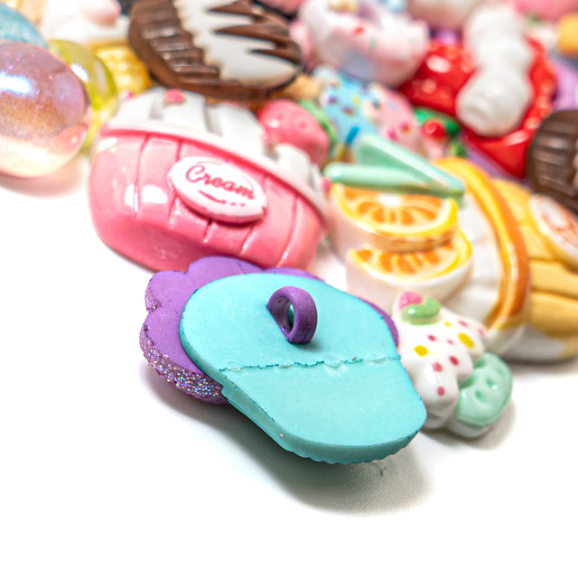 12 Pack Sweet Treats Embellishment Bundle 100 Pieces
