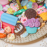 12 Pack Sweet Treats Embellishment Bundle 100 Pieces