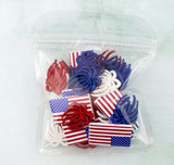 American Flag and Fireworks 48 Piece Assortment