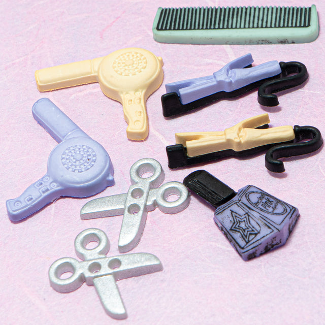 A Cut Above Hairdresser Themed Buttons