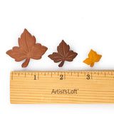 Autumn Leaves Loop Back Craft Buttons