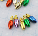 Twinkle Bright Christmas Light Bulb Charms