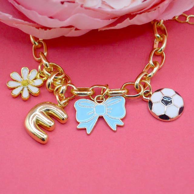 Cha-Cha-Ching Bracelet Base in Bright 18K Gold